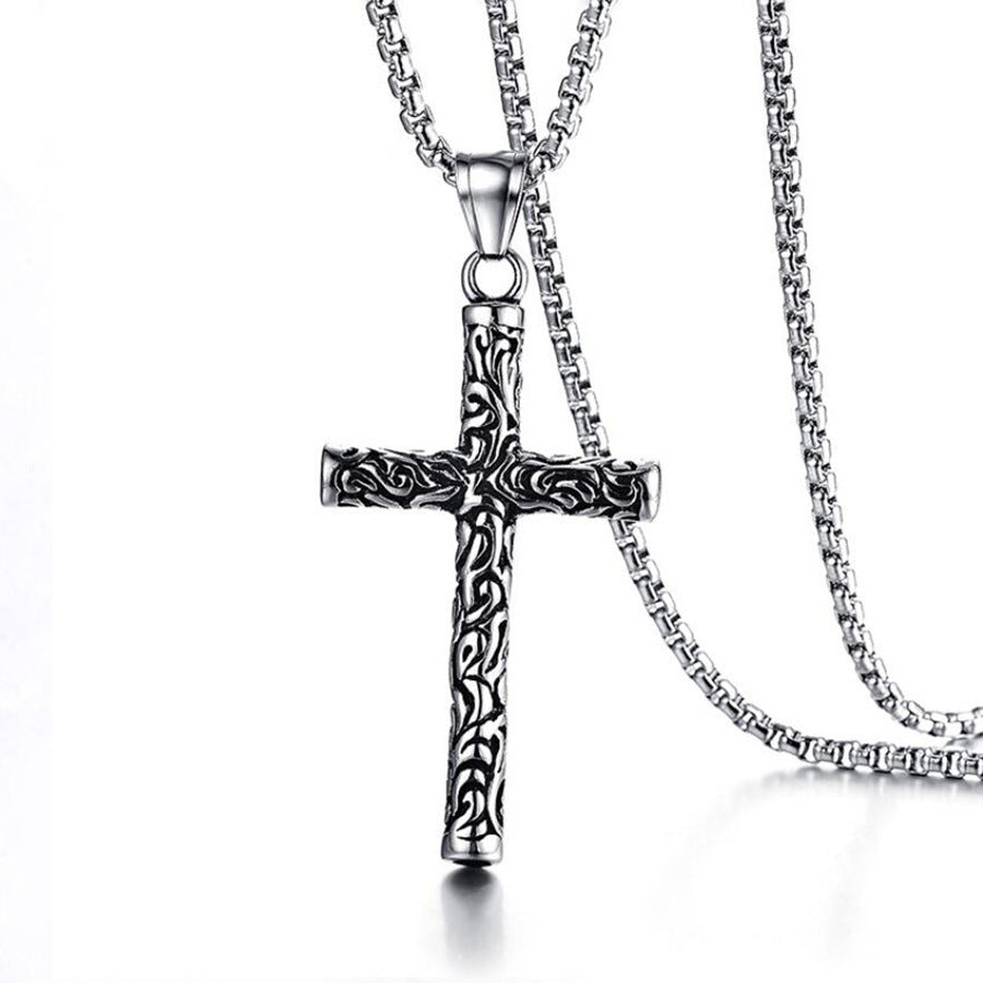 Personalized Hip-Hop Titanium Steel Necklace Pendant Jewelry