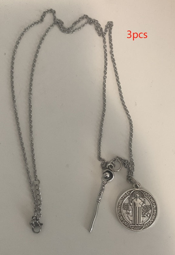 Saint Michael The Archangel Medal - Patron Saints Medal Necklace