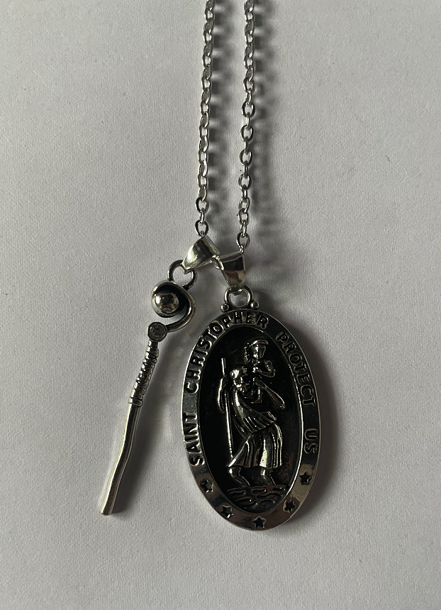 Saint Michael The Archangel Medal - Patron Saints Medal Necklace