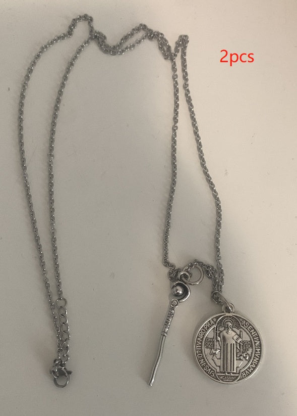 Saint Michael The Archangel Medal - Patron Saints Medal Necklace